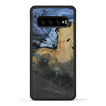 Galaxy S10 Wood+Resin Phone Case - Bili (Dark Green, 450057)