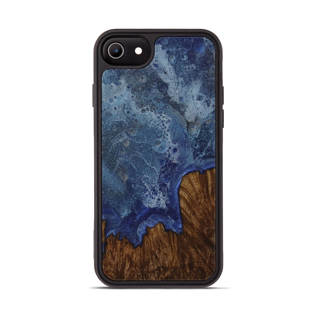 iPhone 6s Wood+Resin Phone Case - Rozalia (Dark Green, 450098)