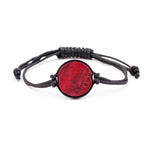 Circle ResinArt Bracelet - Liping (Purple, 381738)