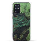 Galaxy S20 Plus Wood+Resin Case - Larkin (Dark Green, 330257)