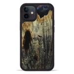 iPhone 12 ResinArt Phone Case - Selia (Dark Green, 450102)