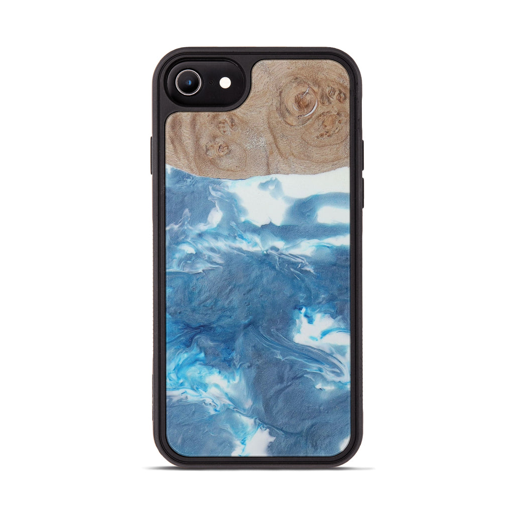 iPhone 6s Wood+Resin Phone Case - Klazien (Dark Green, 450132)