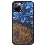 iPhone 11 Pro Max Wood+Resin Phone Case - Angelica (Purple, 450155)