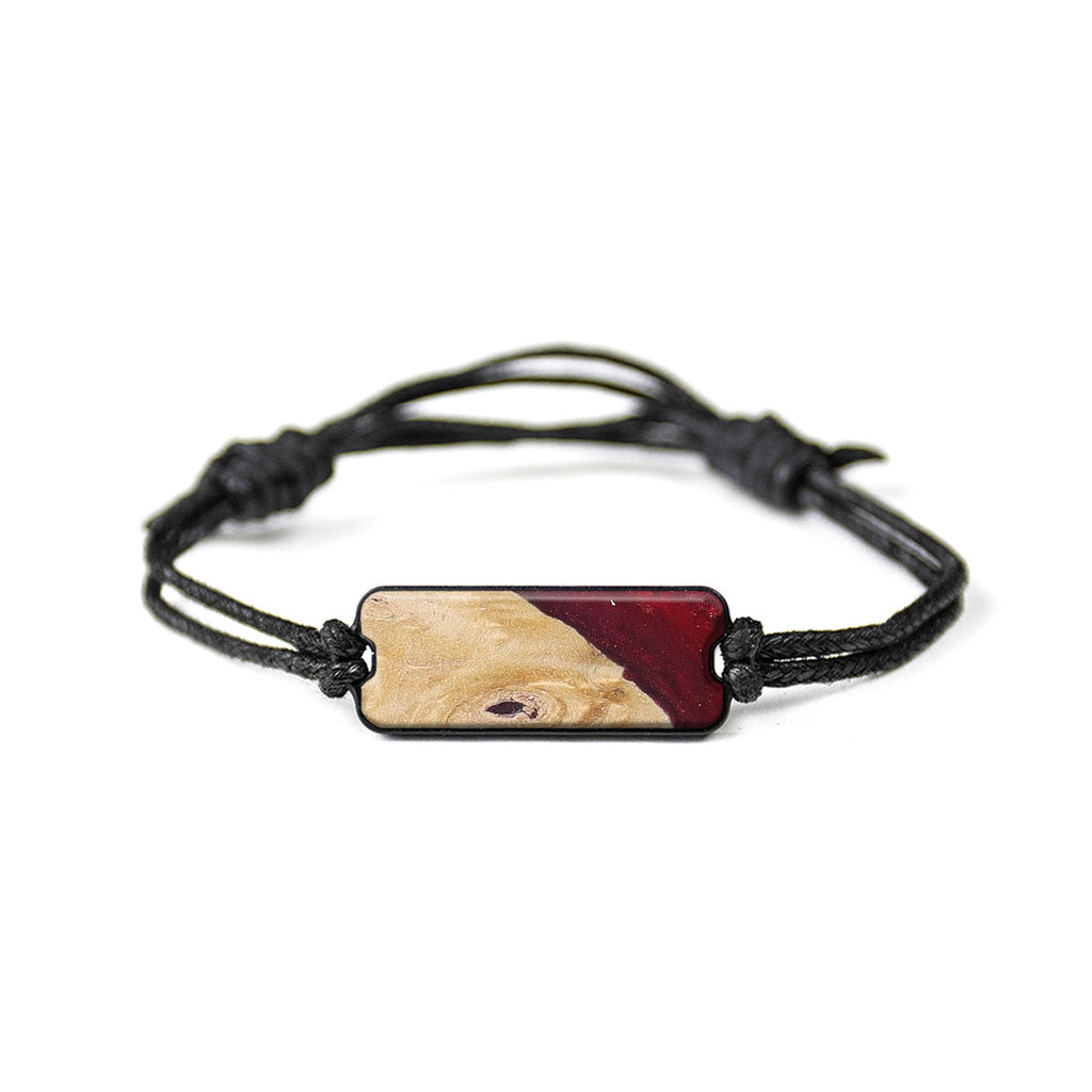 Classic Wood+Resin Bracelet - Tina (Teal & Gold, 381750)