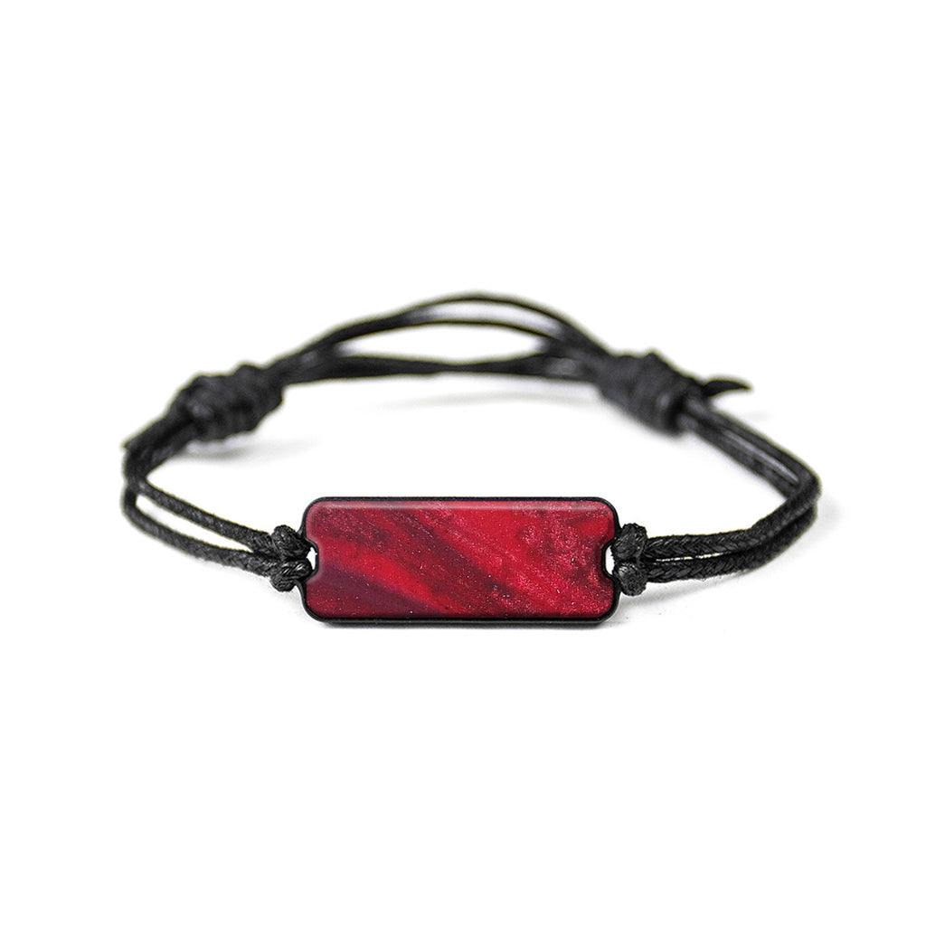 Classic Wood+Resin Bracelet - Sabrina (Dark Red, 380185)