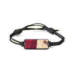 Classic Wood+Resin Bracelet - Maitreya (Dark Red, 381072)