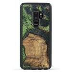 Galaxy S9 Plus Wood+Resin Case - Dallas (Dark Green, 330259)