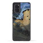 Galaxy S20 Plus Wood+Resin Phone Case - Bili (Dark Green, 450057)