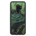 Galaxy S9 Plus Wood+Resin Case - Larkin (Dark Green, 330257)