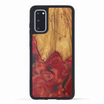 Galaxy S20 Wood+Resin Phone Case - Serena (Purple, 450156)