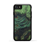 iPhone SE Wood+Resin Case - Larkin (Dark Green, 330257)