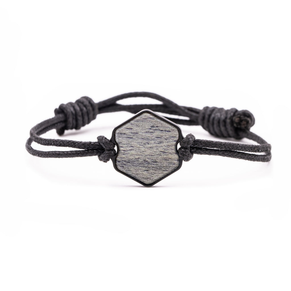 Hex ResinArt Bracelet - Longdist (Dark Red, 381332)