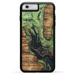 iPhone 6s Plus Wood+Resin Case - Takashi (Dark Green, 330258)