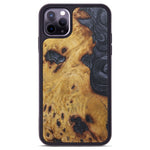 iPhone 11 Pro Max Wood+Resin Phone Case - Natka (Purple, 450145)