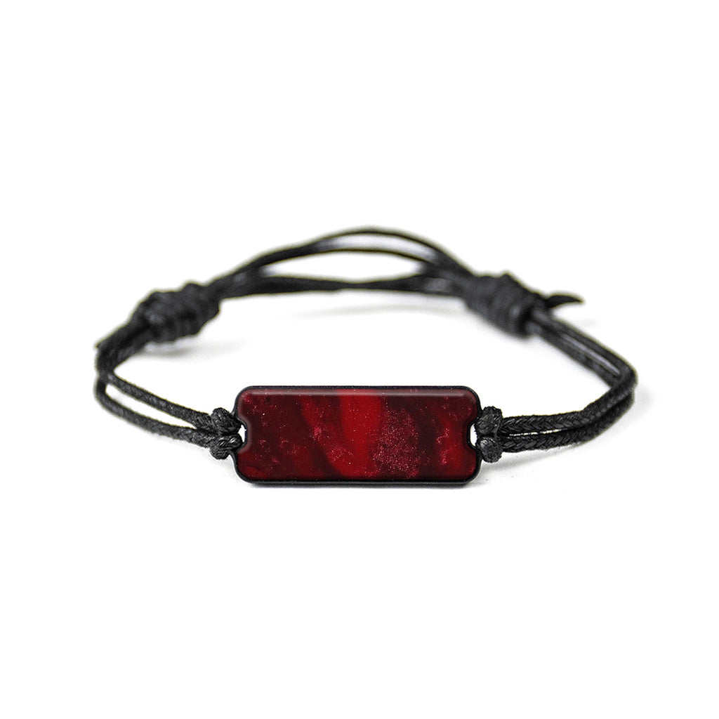 Classic ResinArt Bracelet - Chloe (Dark Red, 380574)