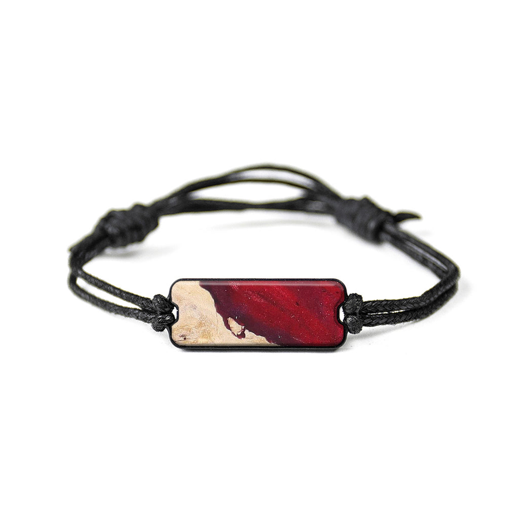 Classic Wood+Resin Bracelet - Gita (Dark Red, 380575)