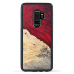 Galaxy S9 Plus Wood+Resin Phone Case - Jill (Dark Green, 381716)