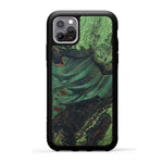 iPhone 11 Pro Wood+Resin Case - Larkin (Dark Green, 330257)