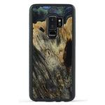 Galaxy S9 Plus Wood+Resin Phone Case - Edyth (Dark Green, 450127)