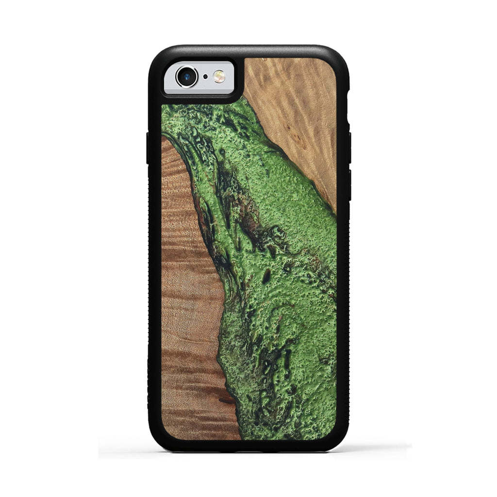 iPhone 6s Wood+Resin Case - Jabir (Dark Green, 330256)