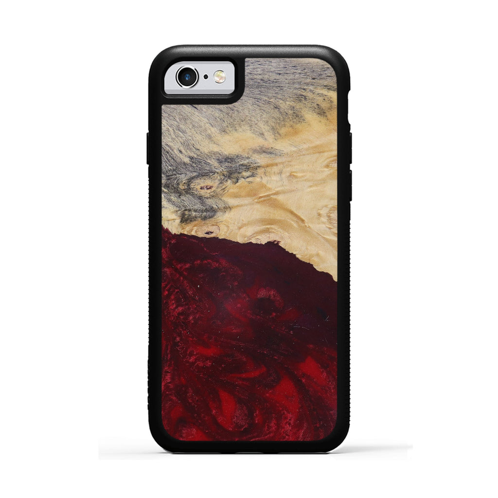 iPhone 6s Wood+Resin Phone Case - Ophelia (Dark Green, 381710)