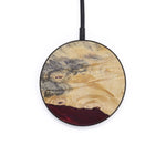 Circle Wood+Resin Wireless Charger - LeRoy (Black & White, 381637)