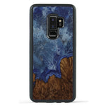 Galaxy S9 Plus Wood+Resin Phone Case - Rozalia (Dark Green, 450098)