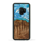 Galaxy S9 Wood+Resin Phone Case - Sheena (Light Blue, 387907)