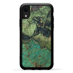 iPhone Xr Wood+Resin Case - Korrie (Dark Green, 330260)