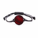Circle ResinArt Bracelet - Monling (Black & White, 381169)