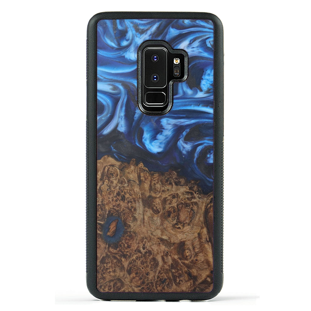 Galaxy S9 Plus Wood+Resin Phone Case - Angelica (Purple, 450155)