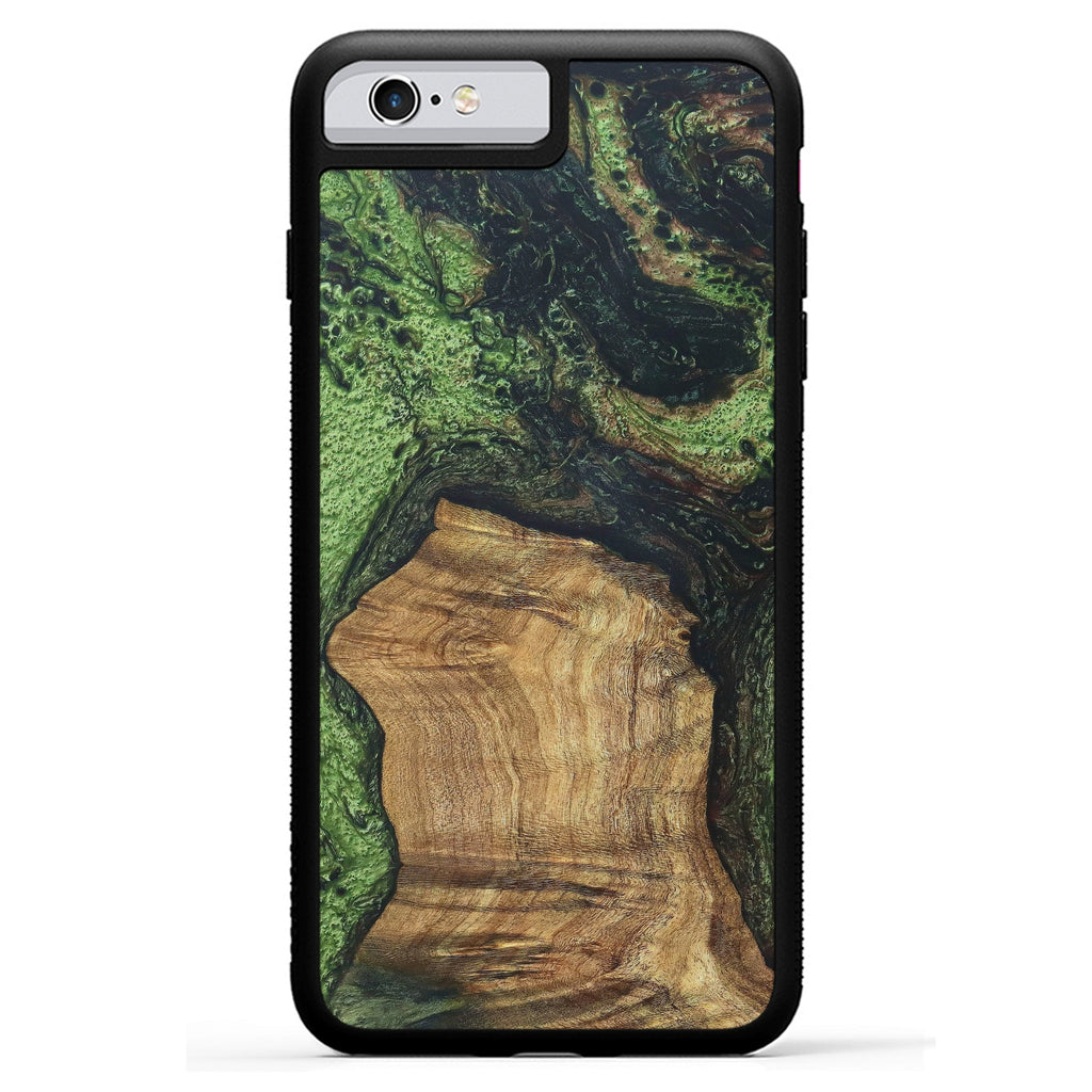 iPhone 6s Plus Wood+Resin Case - Dallas (Dark Green, 330259)