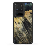 Galaxy S20 Ultra Wood+Resin Phone Case - Mehrzad (Dark Green, 450103)