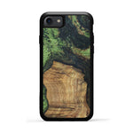 iPhone 7 Wood+Resin Case - Dallas (Dark Green, 330259)