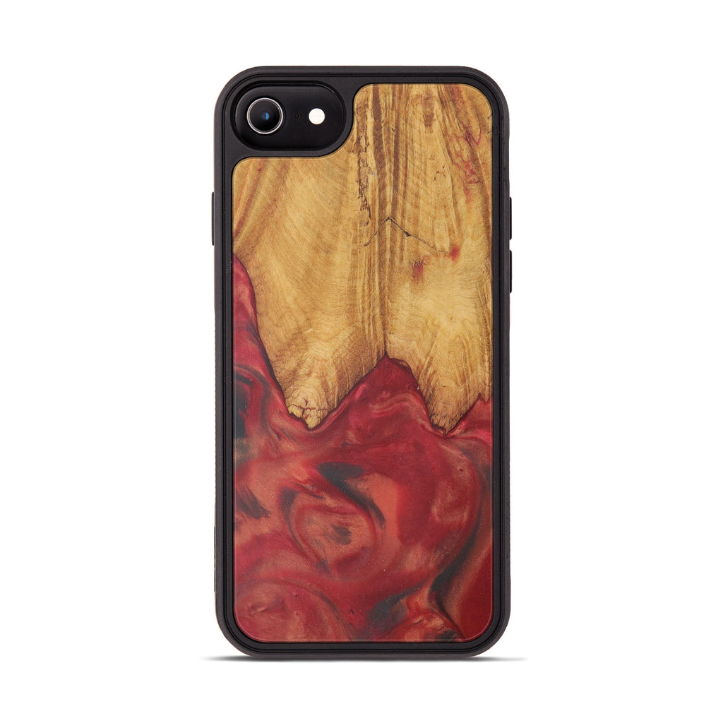 iPhone 8 Wood+Resin Phone Case - Serena (Purple, 450156)