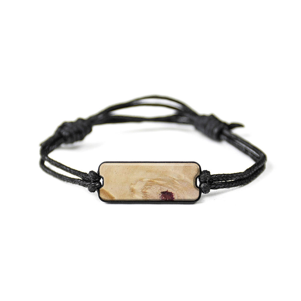 Classic Wood+Resin Bracelet - Genia (Dark Red, 381156)