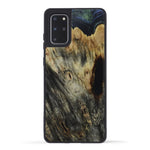 Galaxy S20 Plus Wood+Resin Phone Case - Edyth (Dark Green, 450127)