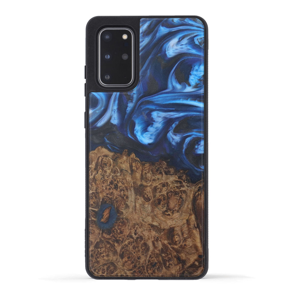 Galaxy S20 Plus Wood+Resin Phone Case - Angelica (Purple, 450155)