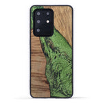 Galaxy S20 Ultra Wood+Resin Case - Jabir (Dark Green, 330256)