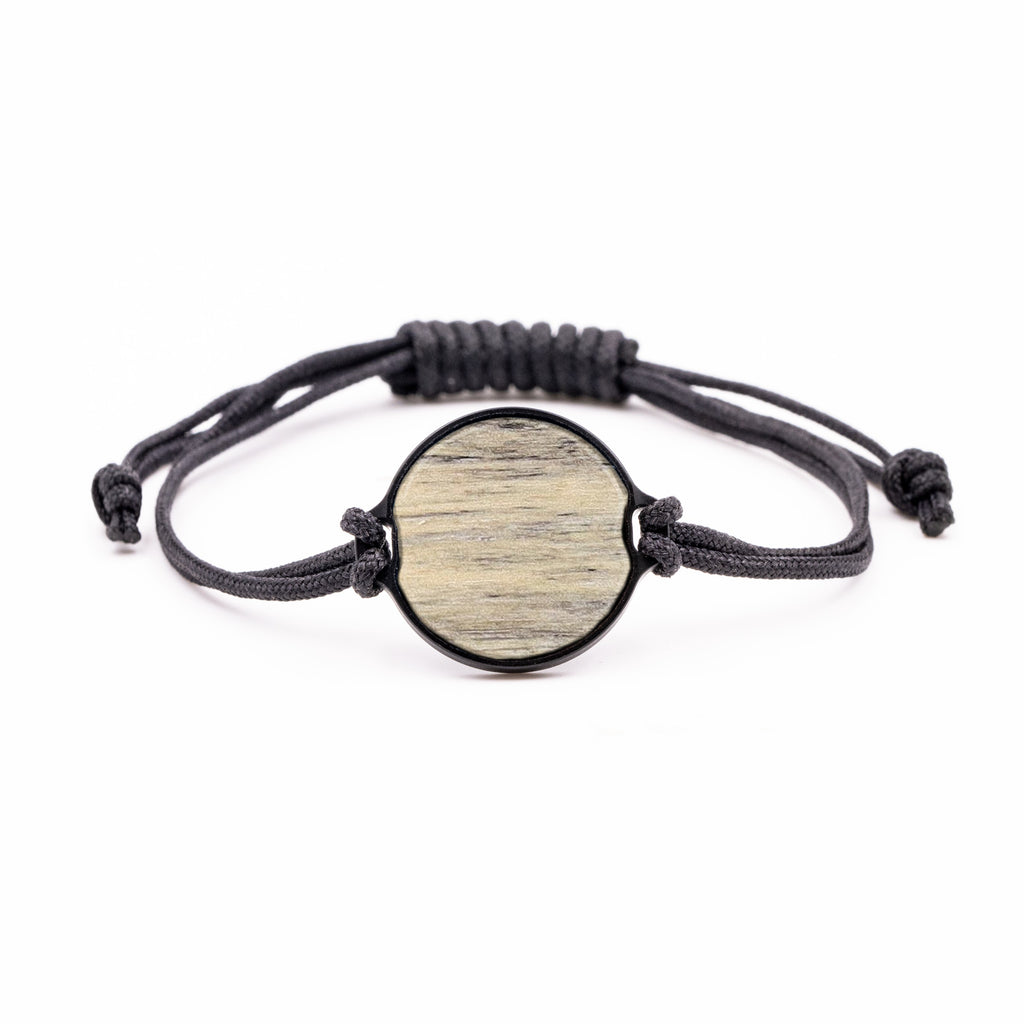 Circle Wood+Resin Bracelet - Subra (Dark Blue, 381180)