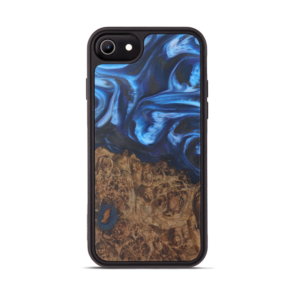 iPhone 7 Wood+Resin Phone Case - Angelica (Purple, 450155)