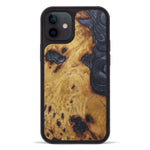 iPhone 12 Wood+Resin Phone Case - Natka (Purple, 450145)