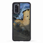 Galaxy S20 Wood+Resin Phone Case - Bili (Dark Green, 450057)