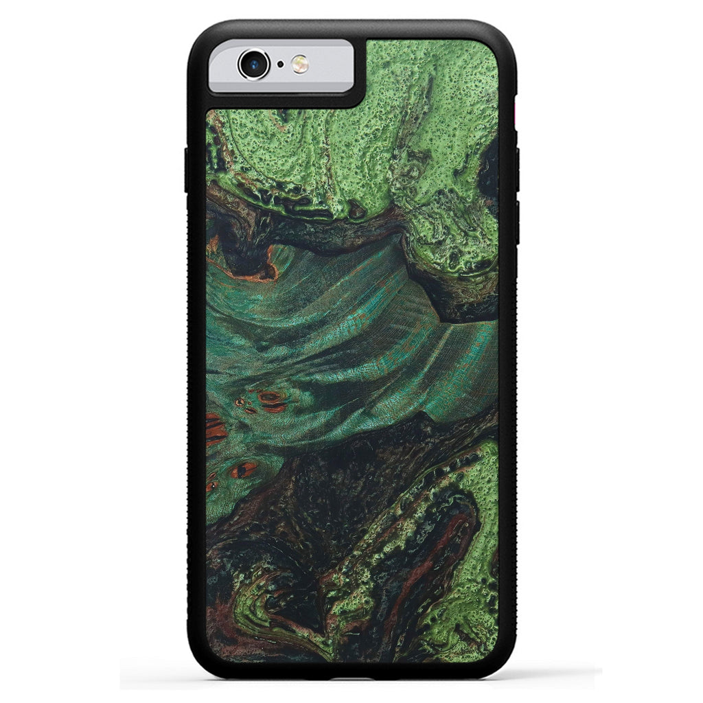 iPhone 6s Plus Wood+Resin Case - Larkin (Dark Green, 330257)