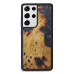 Galaxy S21 Ultra Wood+Resin Phone Case - Natka (Purple, 450145)