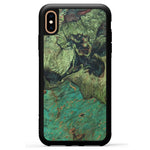 iPhone Xs Max Wood+Resin Case - Korrie (Dark Green, 330260)