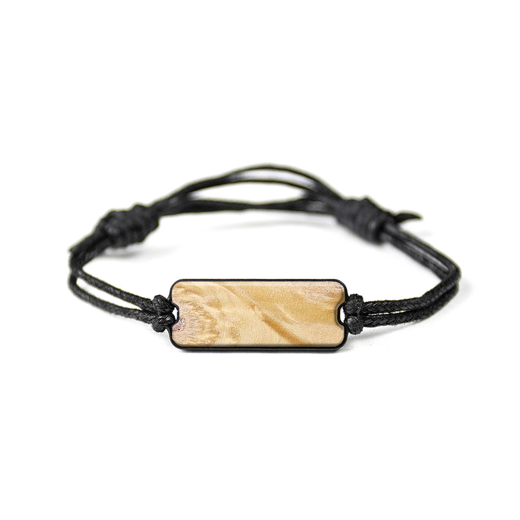 Classic Wood+Resin Bracelet - Allan (Black & White, 381634)