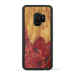 Galaxy S9 Wood+Resin Phone Case - Serena (Purple, 450156)