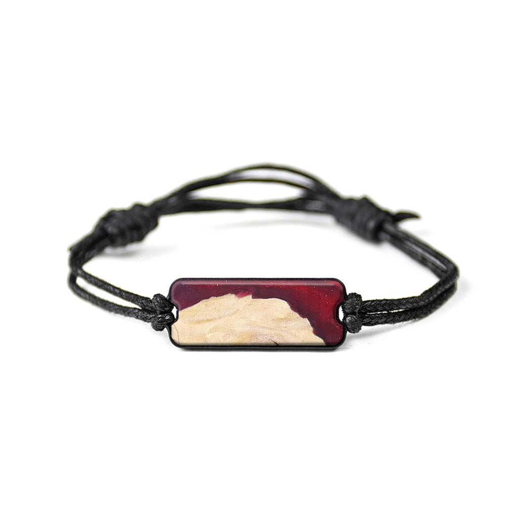 Classic Wood+Resin Bracelet - Arvin (Dark Red, 380568)