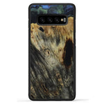 Galaxy S10 Plus Wood+Resin Phone Case - Edyth (Dark Green, 450127)